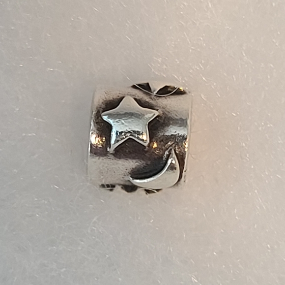 Authentic Pandora Sun, Moon, and Stars Charm (Retired) - Picture 6 of 11